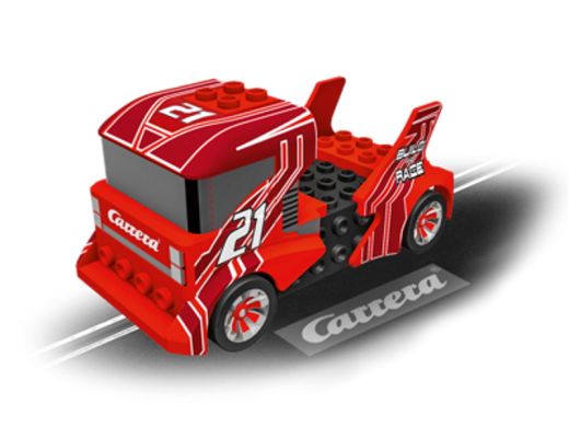 2021: Carrera GO!!! Build n Race - Race Truck red