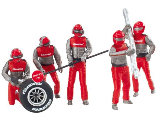 Carrera Figurensatz Mechaniker Carrera crew rot